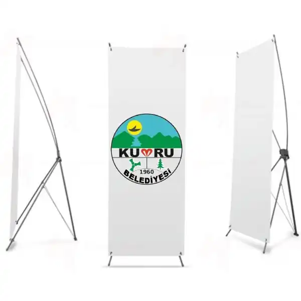 Kumru Belediyesi X Banner Bask Toptan