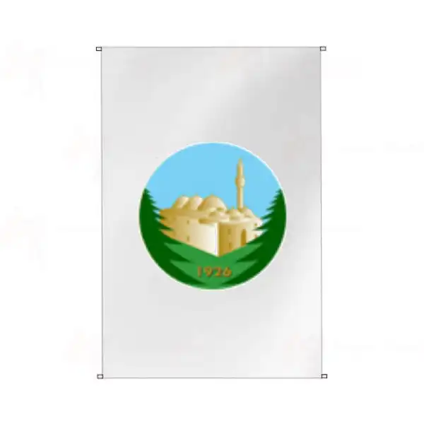 Kre Belediyesi Bina Cephesi Bayraklar