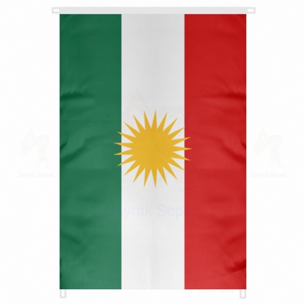 Kürt Bina Cephesi Bayrakları
