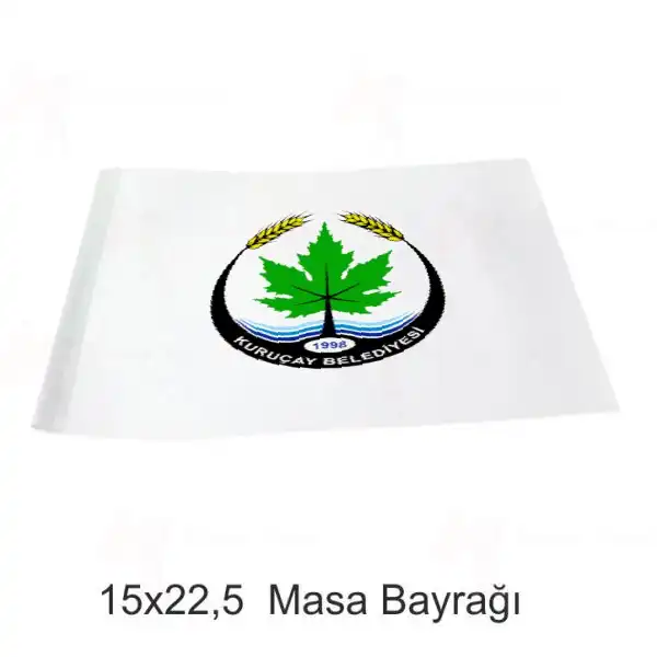 Kuruay Belediyesi Masa Bayraklar