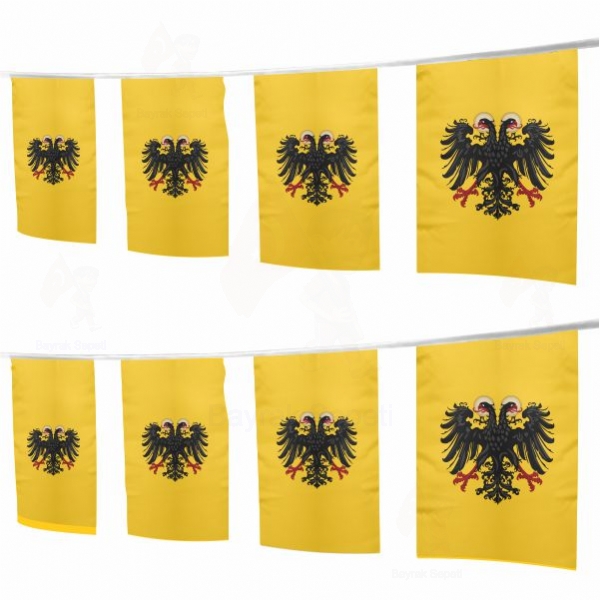 Kutsal Roma İmparatorluğu İpe Dizili Süsleme Bayrakları