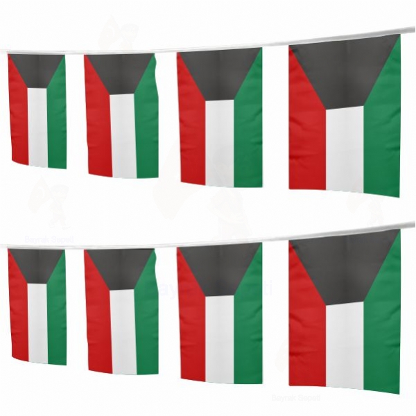 Kuveyt pe Dizili Ssleme Bayraklar retimi ve Sat