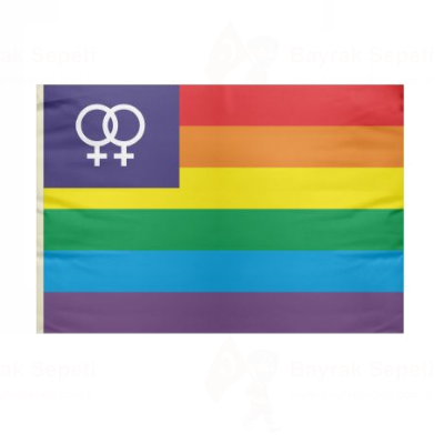 Lgbt Lesbian Pride Double Bayraklar Nerede