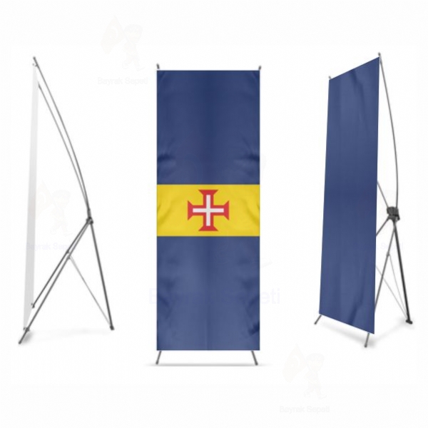 Madeira X Banner Baskı