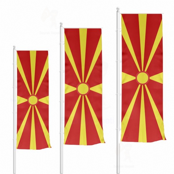 Makedonya Dikey Gönder Bayrakları