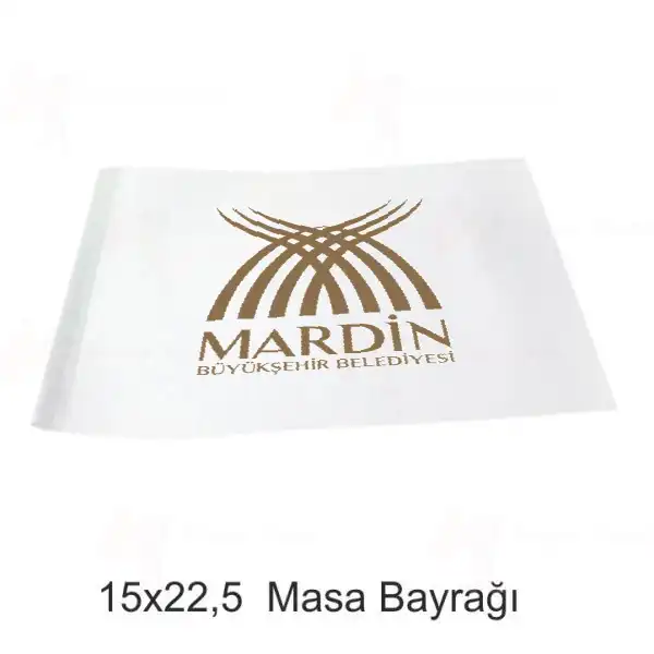 Mardin Bykehir Belediyesi Masa Bayraklar