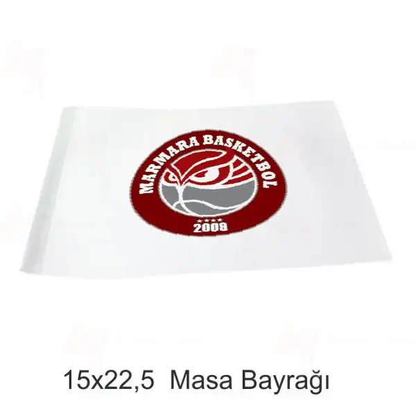 Marmara Basketbol Masa Bayraklar