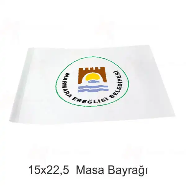 Marmaraerelisi Belediyesi Masa Bayraklar