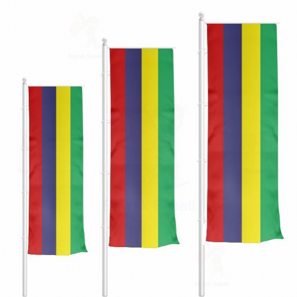 Mauritius Dikey Gnder Bayrak Tasarmlar