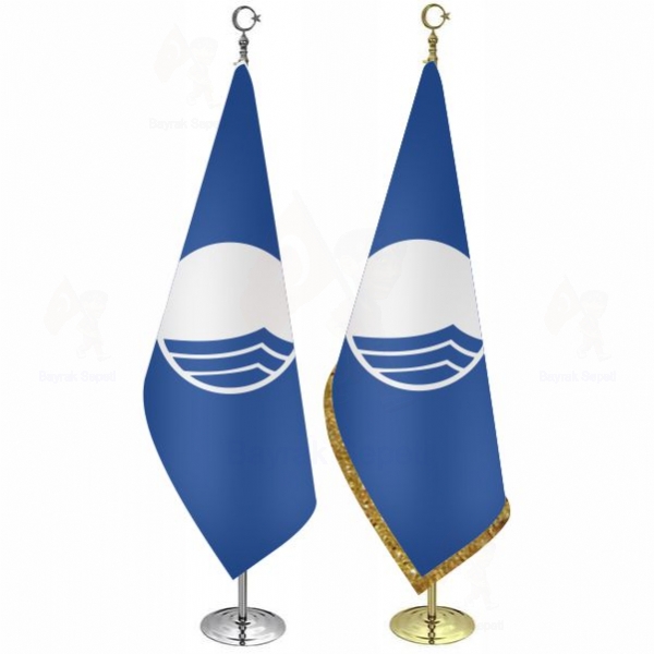 Mavi Deniz Telalı Makam Bayrağı