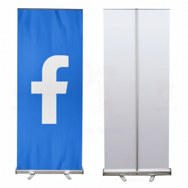 Mavi Facebook Roll Up ve Banner