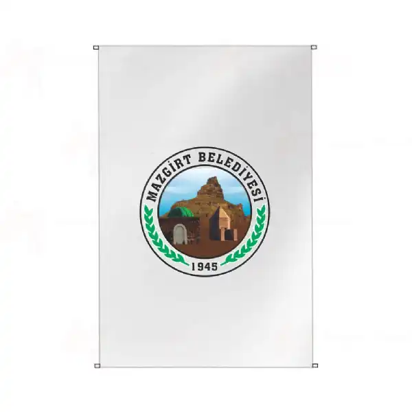 Mazgirt Belediyesi Bina Cephesi Bayraklar