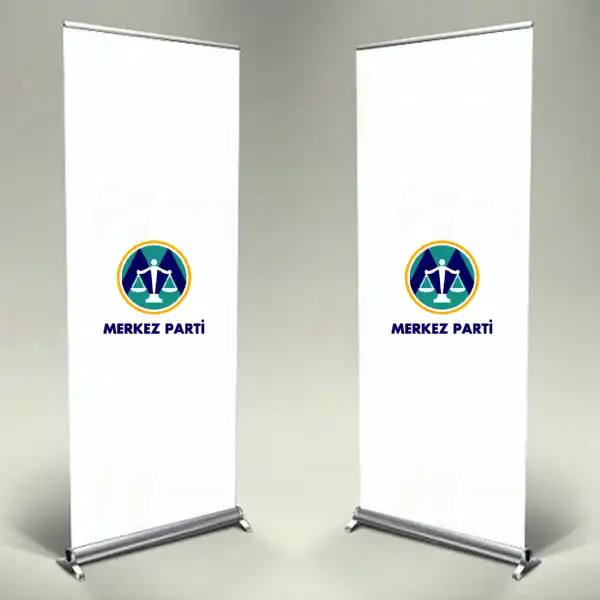 Merkez Partisi Roll Up ve Banner