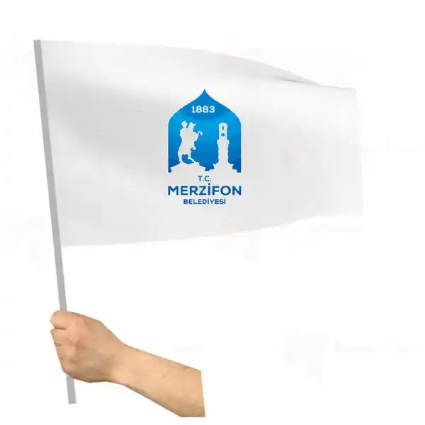 Merzifon Belediyesi Sopalı Bayraklar