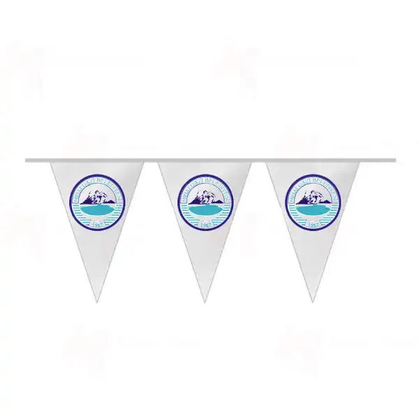 Mihalgazi Belediyesi İpe Dizili Üçgen Bayraklar