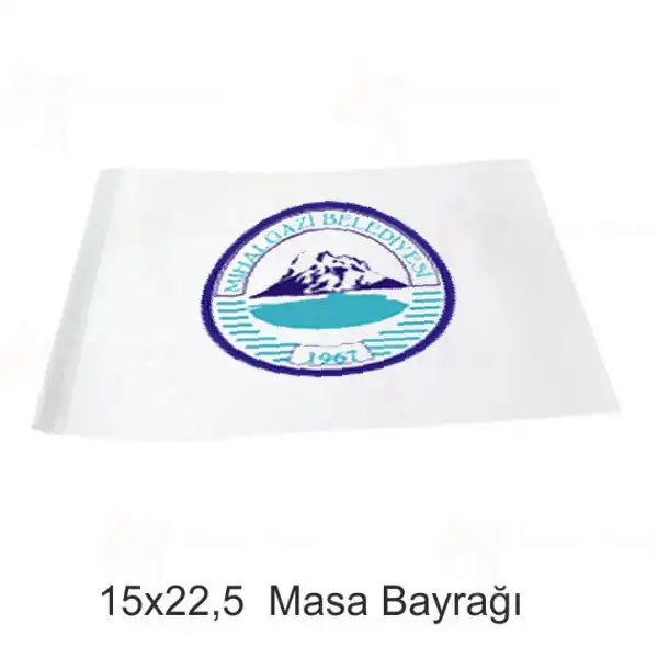 Mihalgazi Belediyesi Masa Bayrakları