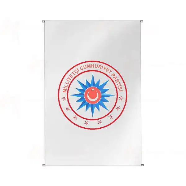 Milliyeti Cumhuriyet Partisi Bina Cephesi Bayraklar