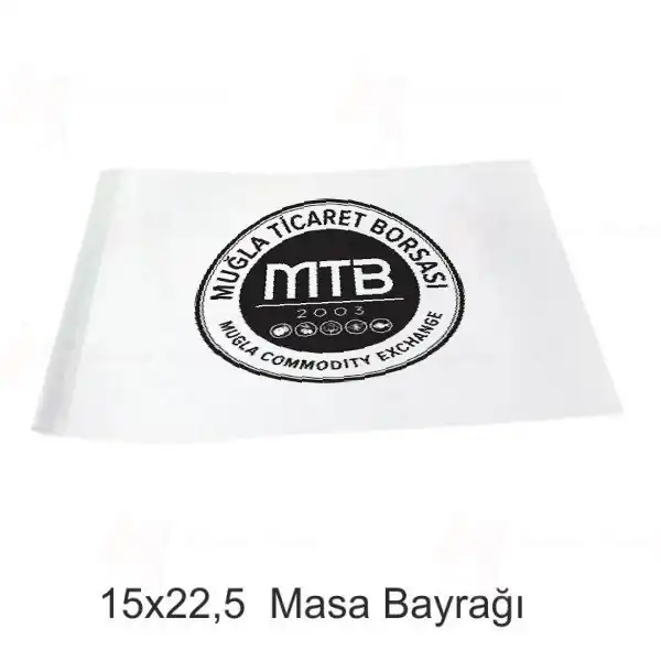 Mula Ticaret Borsas Masa Bayraklar