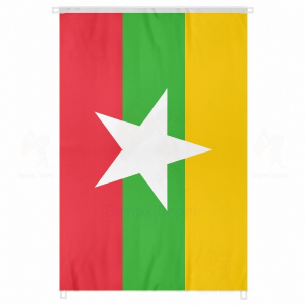 Myanmar Bina Cephesi Bayraklar