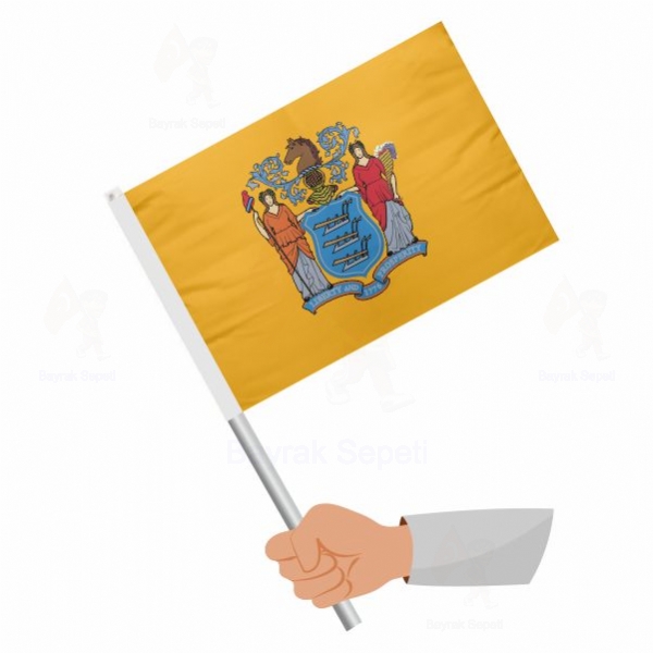 New Jersey Sopal Bayraklar Toptan