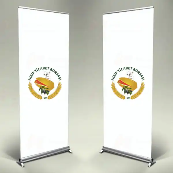 Nizip Ticaret Borsas Roll Up ve Banner