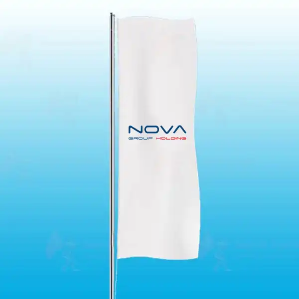 Nova Group Holding Dikey Gnder Bayrak Ebatlar