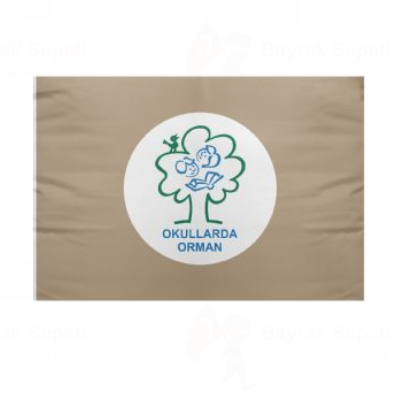 Okullarda Orman Devlet Bayraklar