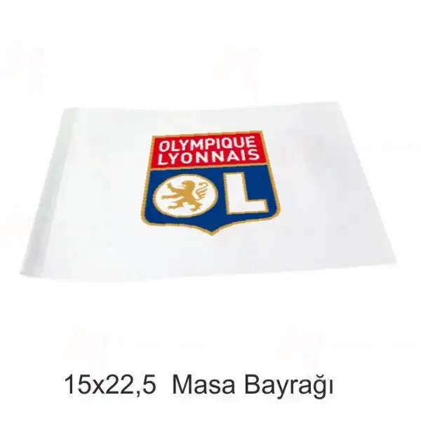 Olympique Lyon Masa Bayraklar Toptan Alm