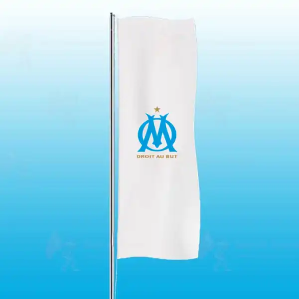 Olympique Marseille Dikey Gnder Bayrak eitleri