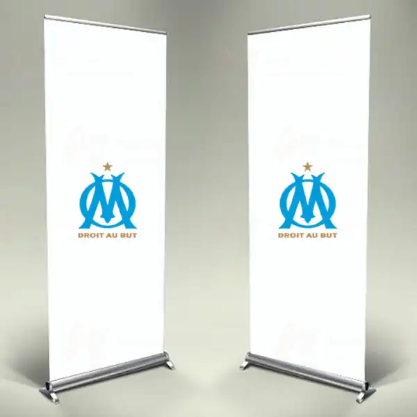 Olympique Marseille Roll Up ve Bannerzellii