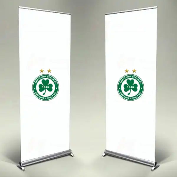 Omonia Nicosia Roll Up ve BannerTasarm