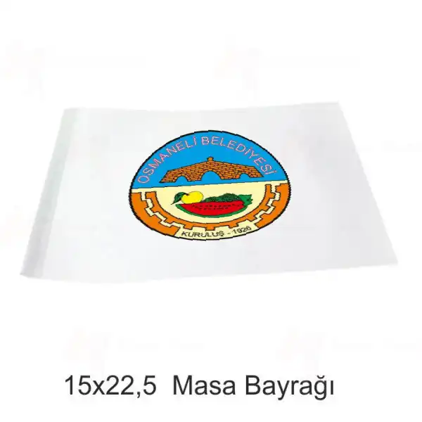 Osmaneli Belediyesi  Masa Bayraklar