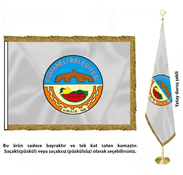 Osmaneli Belediyesi  Saten Kuma Makam Bayra