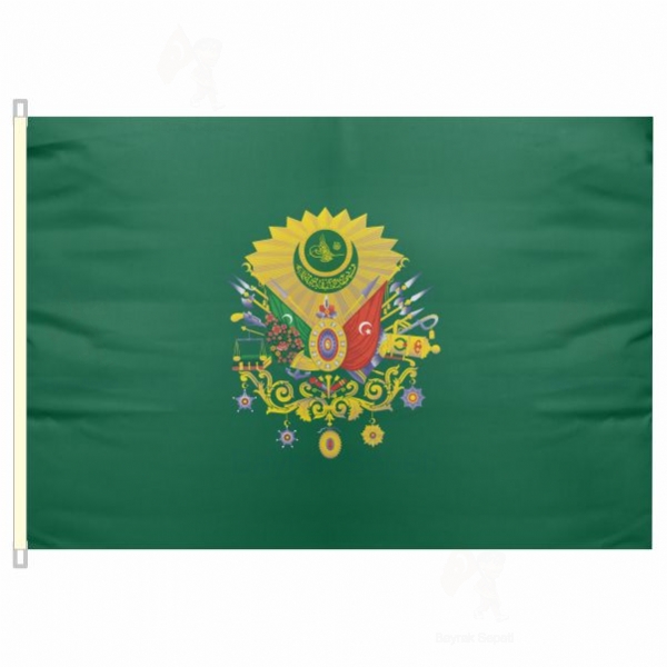 Osmanlı Arması Yeşil Bayrağı