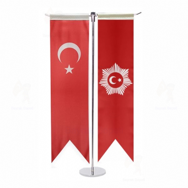 Osmanlı Sultanının Kişisel Donanma T Masa Bayrakları