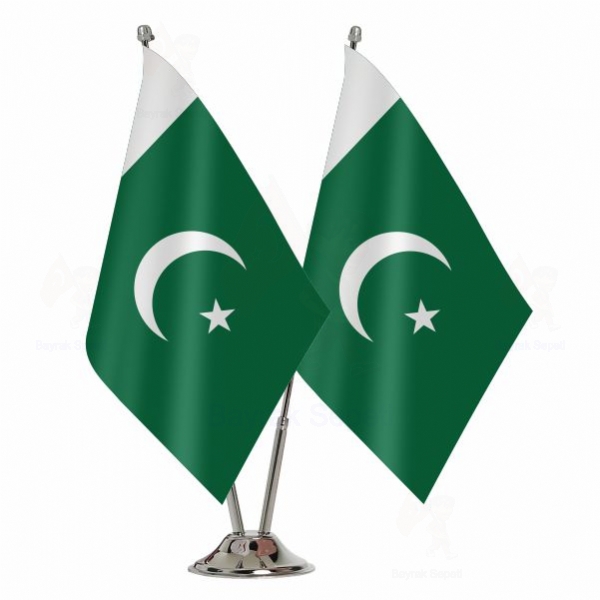 Pakistan 2 Li Masa Bayra Satlar