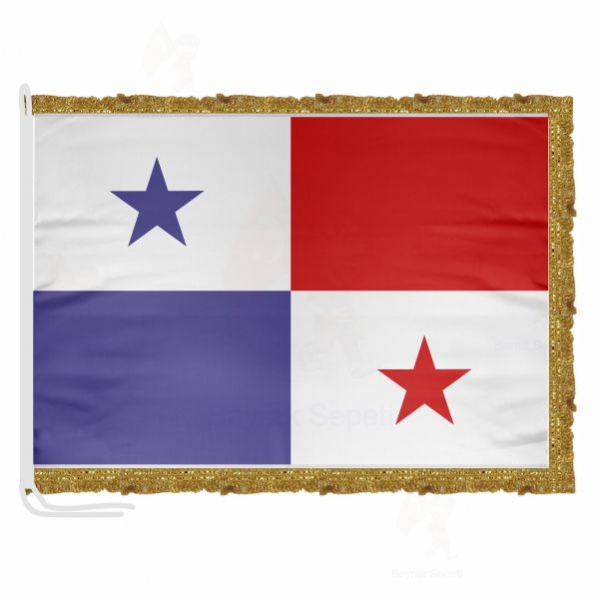 Panama Saten Kumaş Makam Bayrağı
