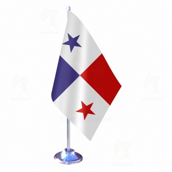 Panama Tekli Masa Bayrakları