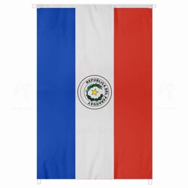 Paraguay Bina Cephesi Bayrakları