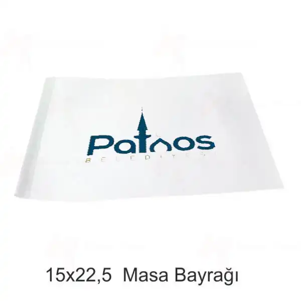 Patnos Belediyesi Masa Bayraklar
