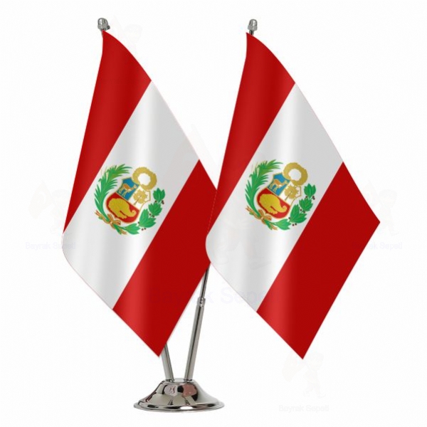 Peru 2 Li Masa Bayra Tasarmlar
