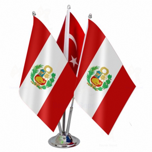 Peru 3 L Masa Bayraklar Satn Al