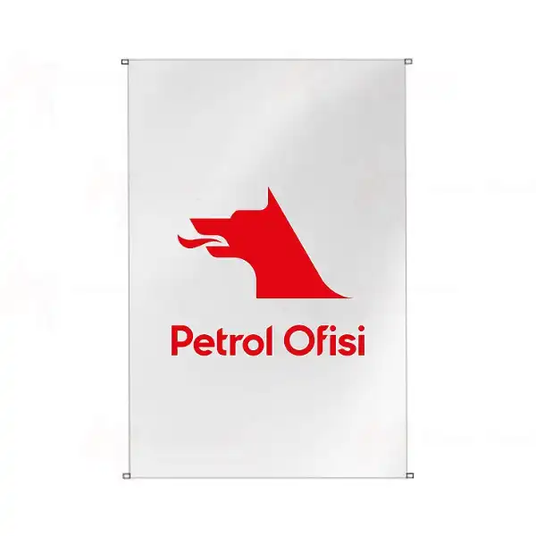 Petrol Ofisi Bina Cephesi Bayraklar