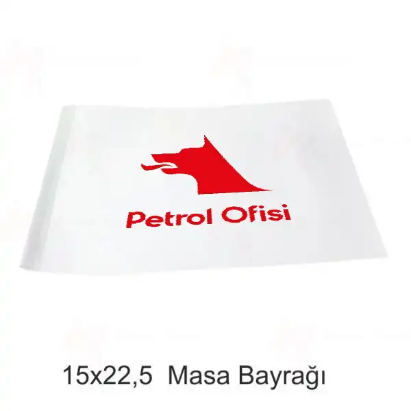 Petrol Ofisi Masa Bayraklar