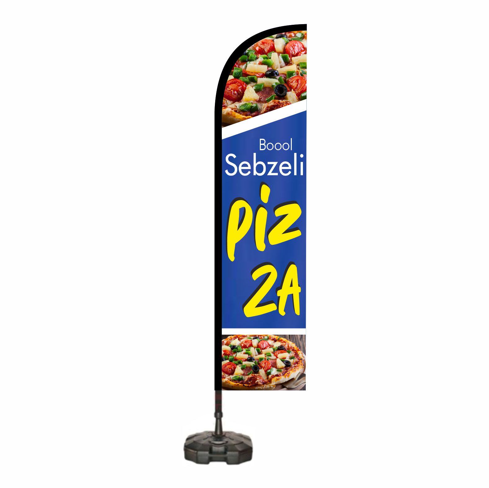 Pizza Reklam Bayraklar