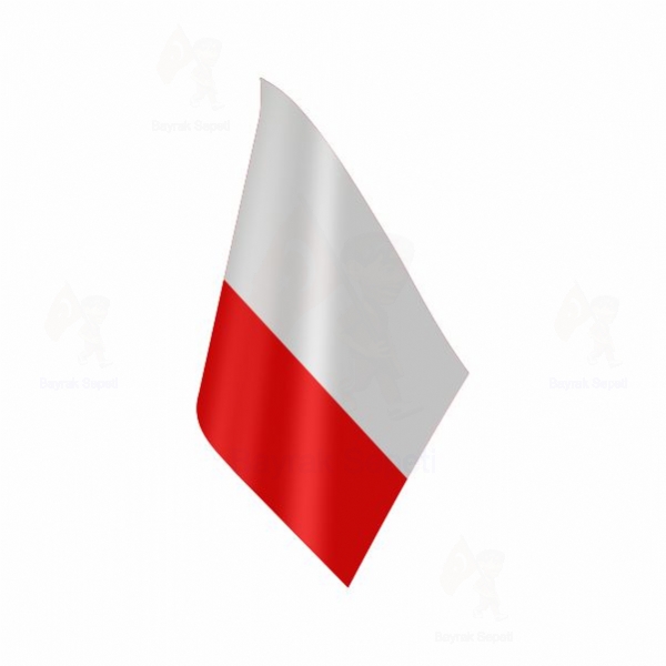 Polonya Masa Bayraklar malatlar