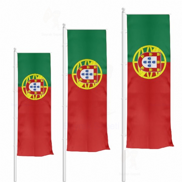 Portekiz Dikey Gnder Bayraklar