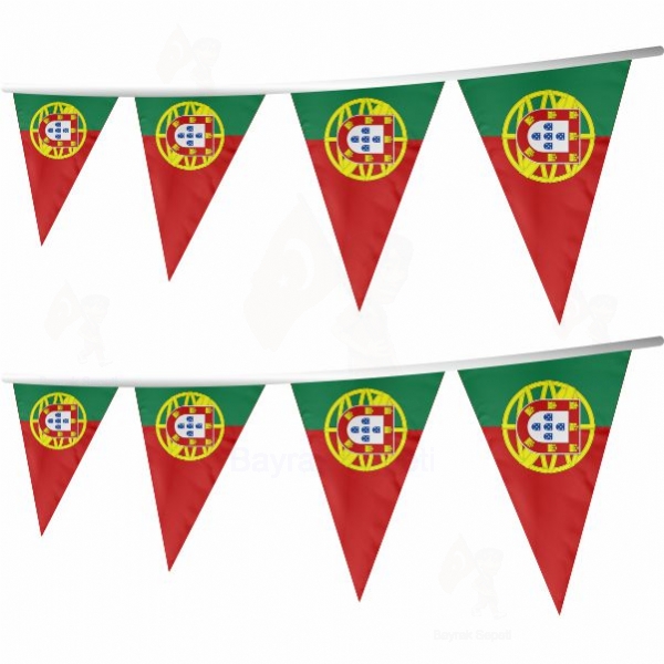 Portekiz pe Dizili gen Bayraklar reticileri