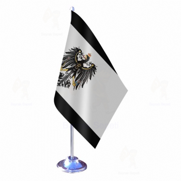 Prusya Krallığı Tekli Masa Bayrakları