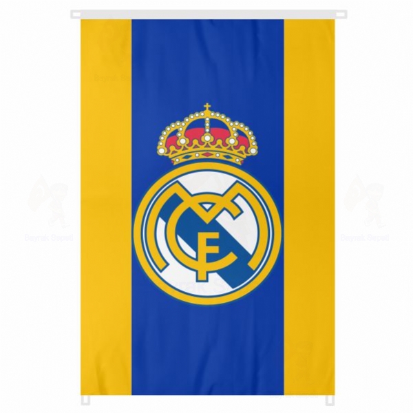 Real Madrid CF Bina Cephesi Bayrak Tasarmlar